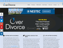 Tablet Screenshot of overdivorce.com